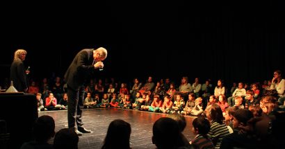 L’espectacle ‘Tot bufant’ fa el ple a la sala Prat del Roure