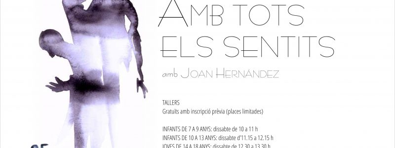 Taller formatiu: “Amb tots els sentits”