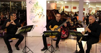 Rythmic Trio ofereix el concert ‘A ritme de trio’ al Museu Nacional de l’Automòbil