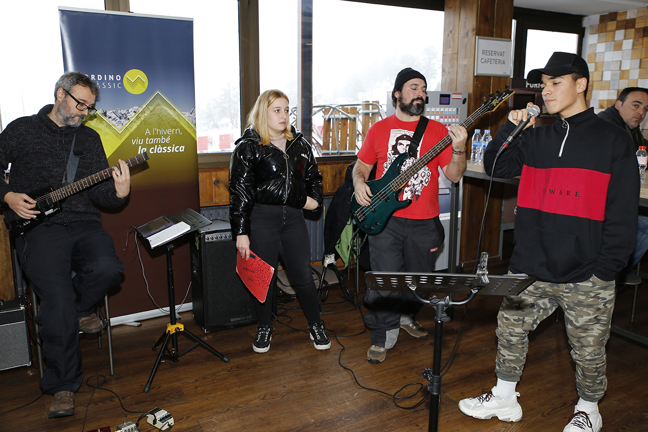 El jove intèrpret de hip-hop Hugo Albino estrena els Vermuts musicals a Arcalís