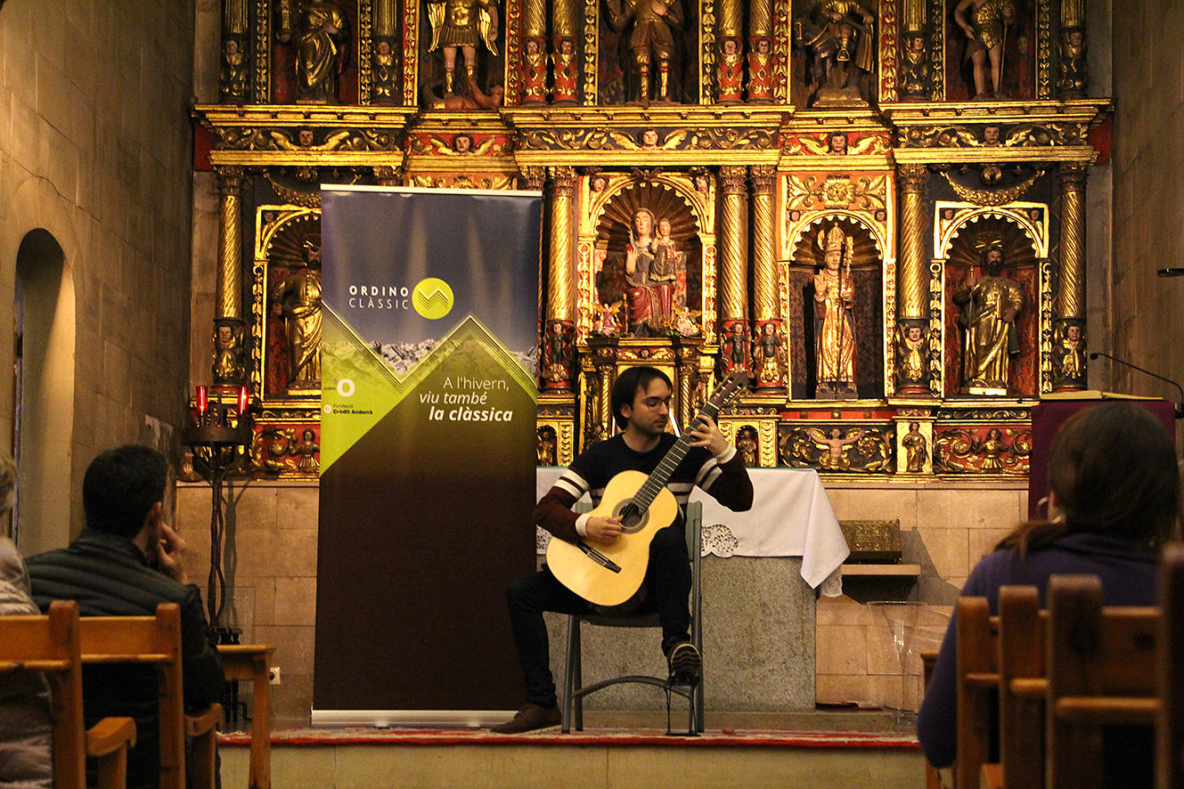 Viatge d’una banda a l’altra de l’Atlàntic amb el so de la guitarra de Luís Alejandro García Pérez