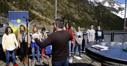 Els Petits Cantaires Lauredians porten la seva música a Ordino-Arcalís