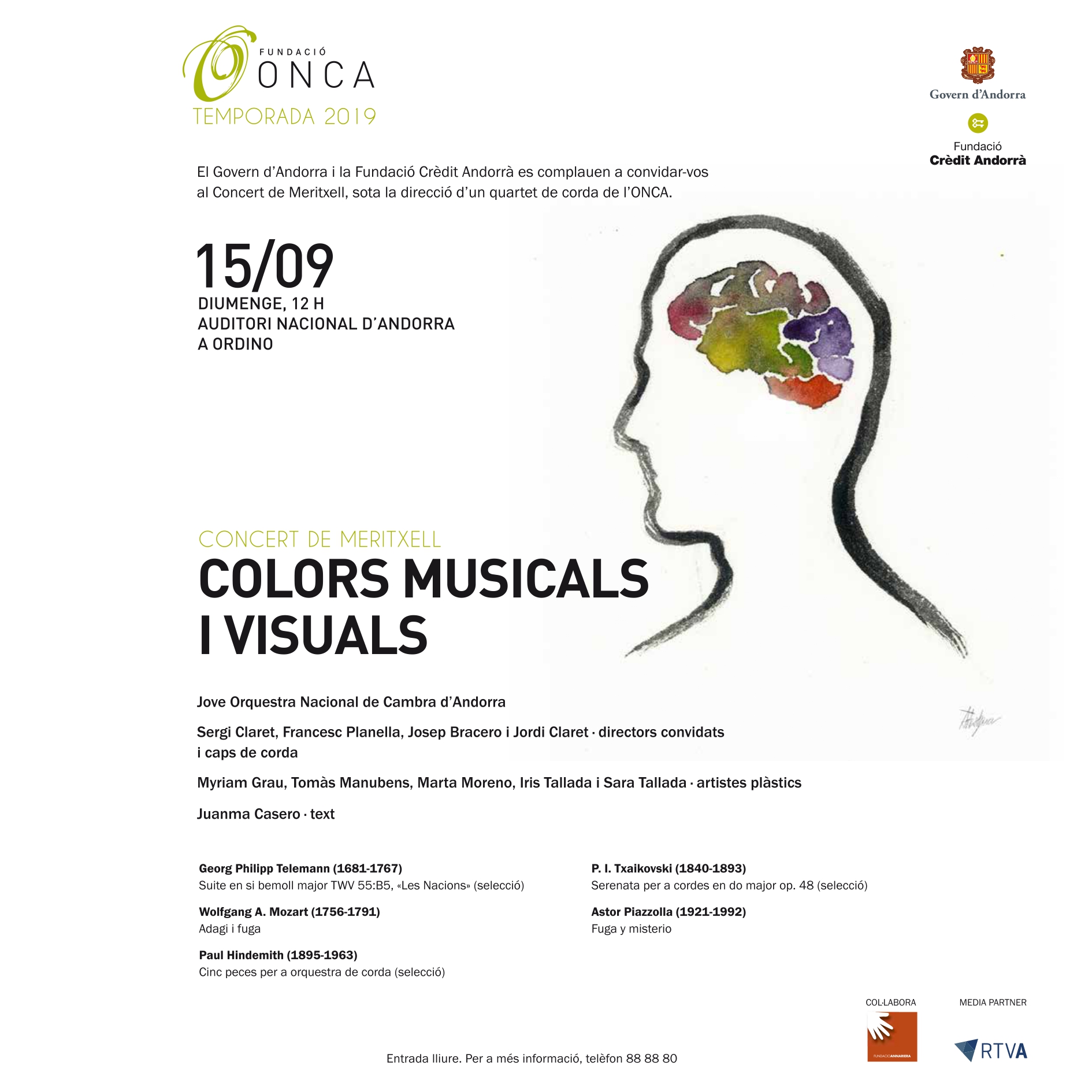 Concert de Meritxell: Colors musicals i visuals 1 Concert de Meritxell: Colors musicals i visuals