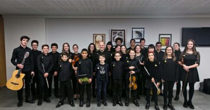 Vint-i-sis joves del país protagonitzen el concert de Nadal