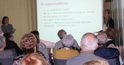 Agromayor parla als usuaris de L’espai sobre incontinència urinària