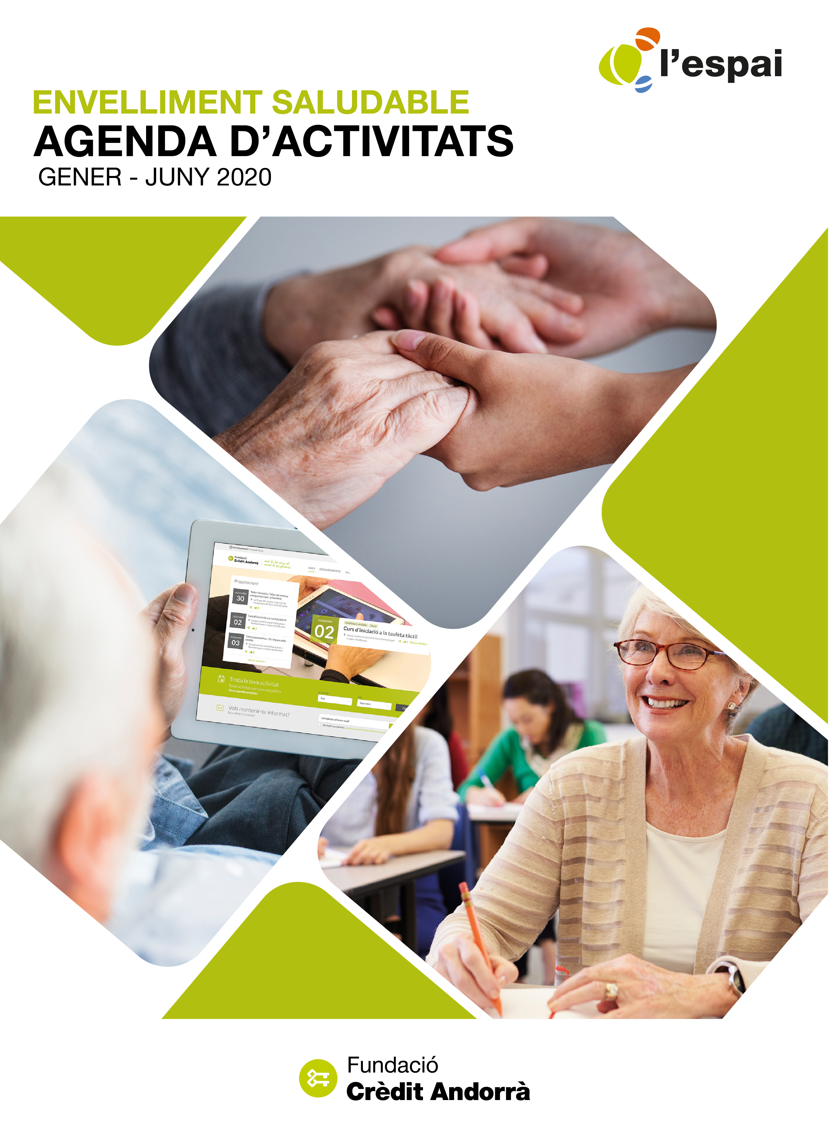 Agenda d’activitats a L’espai gener-juny 2020