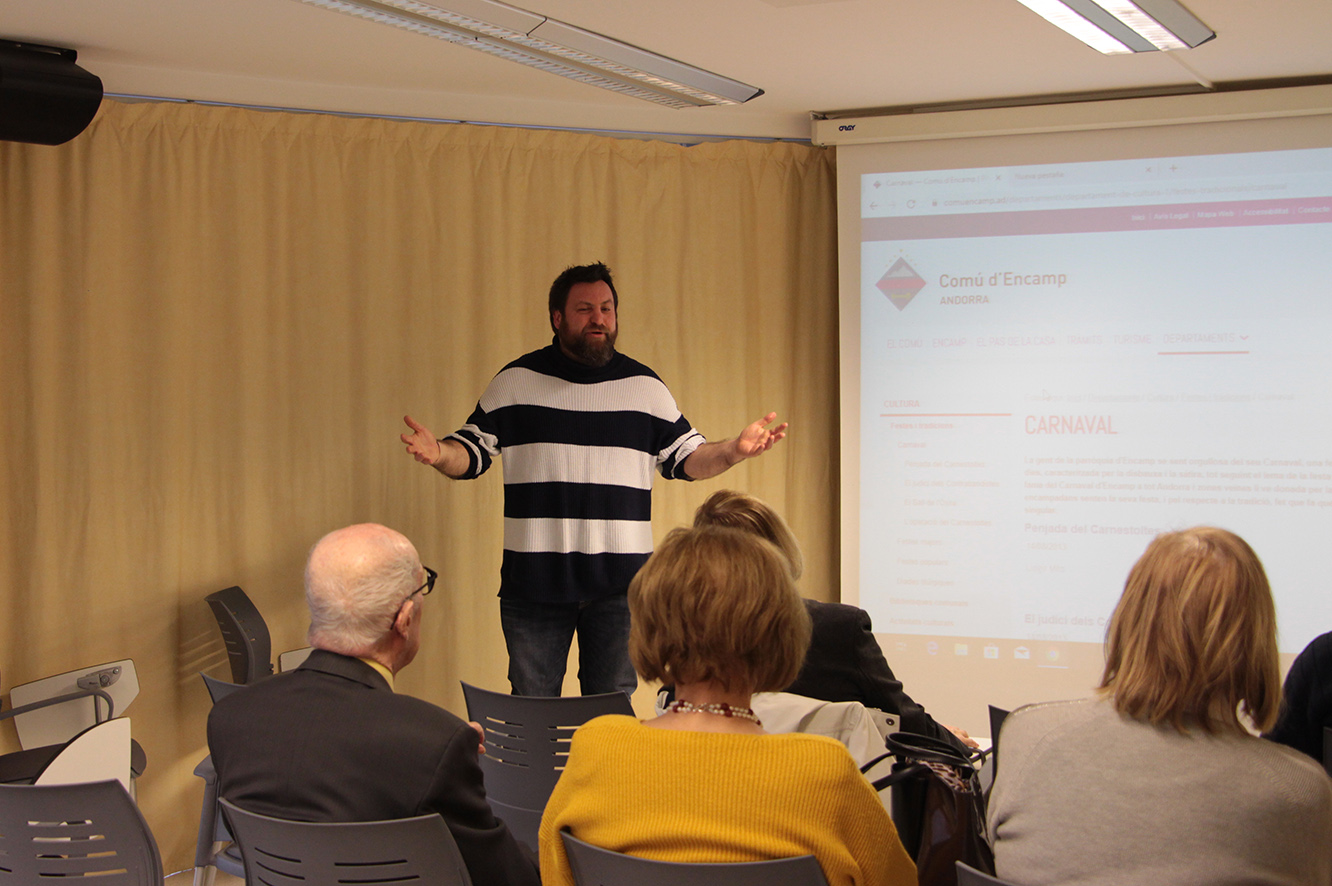 Els usuaris de L’espai coneixen les tradicions i festes d’Encamp