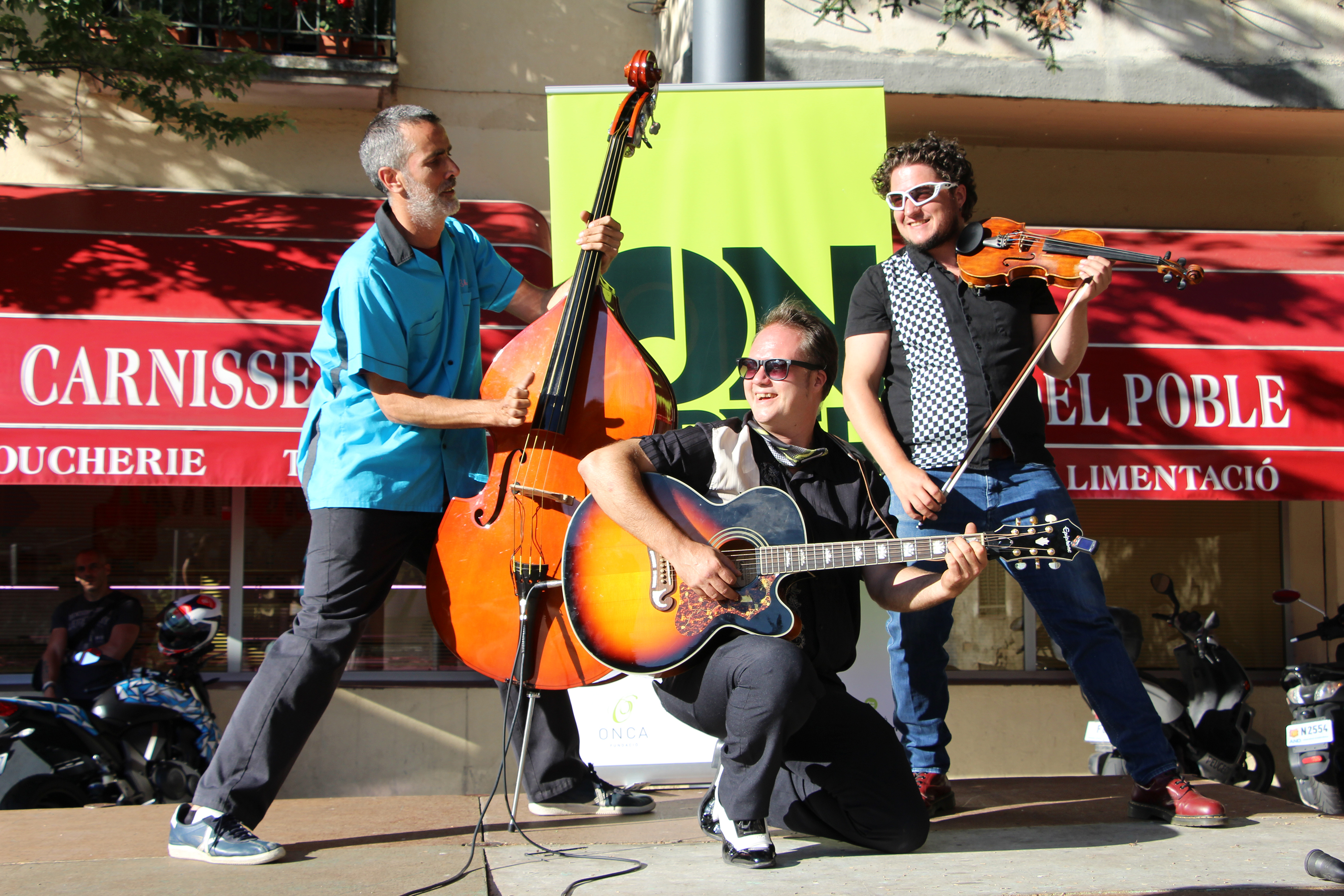 ‘Els Impossibles dels swing’ ofereixen un repertori variat a Encamp en el marc del cicle ON-CARRER