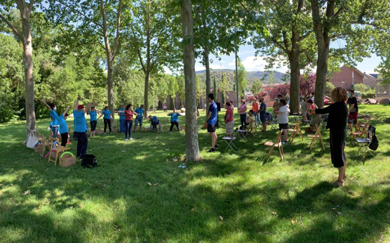 ‘Música al Claror’ finalitza el curs amb la representació  del conte de ‘La vella de Romadriu’