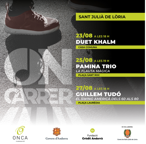 La Fundació ONCA finalitza el cicle ON-CARRER i el cicle Engordany a duo