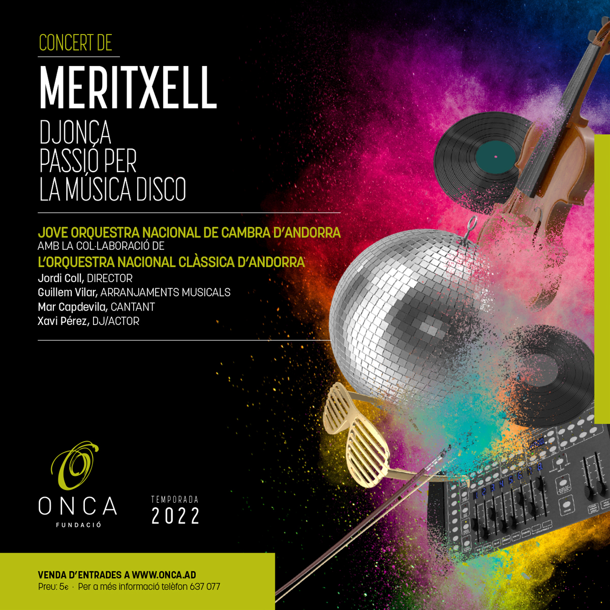 La Jonca celebra el tradicional concert de Meritxell amb la música de discoteca com a protagonista 1 La Jonca celebra el tradicional concert de Meritxell amb la música de discoteca com a protagonista