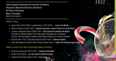 A la venda les entrades per al concert ‘Nadal amb passió’