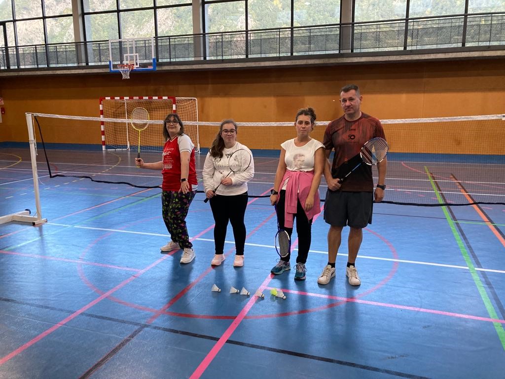 La federació esportiva Special Olympics Andorra participa al XXXI campionat territorial de bàdminton
