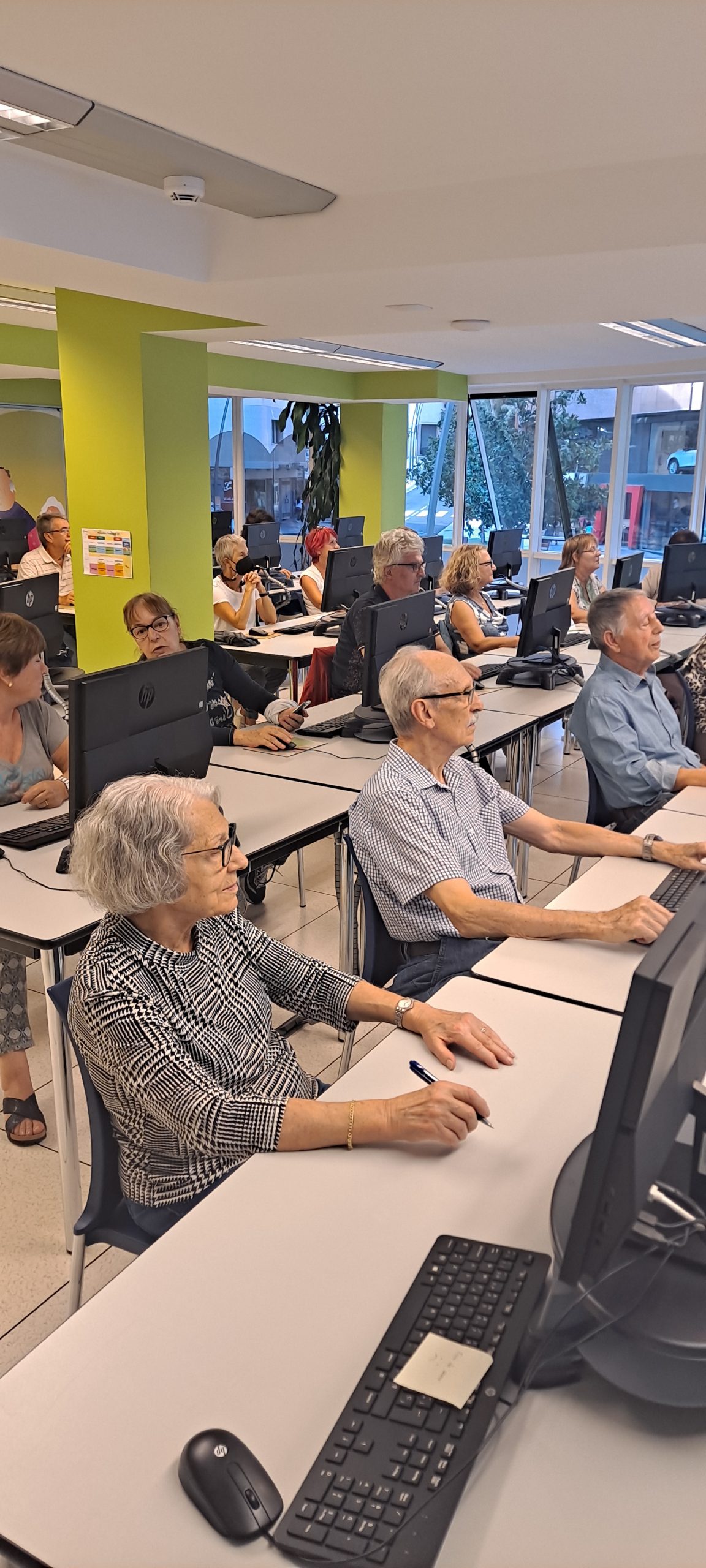 Taller d’estimulació de la memòria mitjançant la informàtica · Estiu