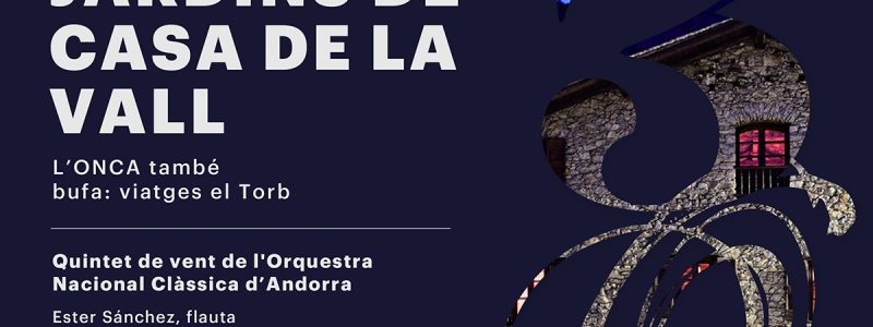 Un viatge amb avió i molta música, la nova proposta estiuenca pel tradicional concert dels Jardins de Casa de la Vall