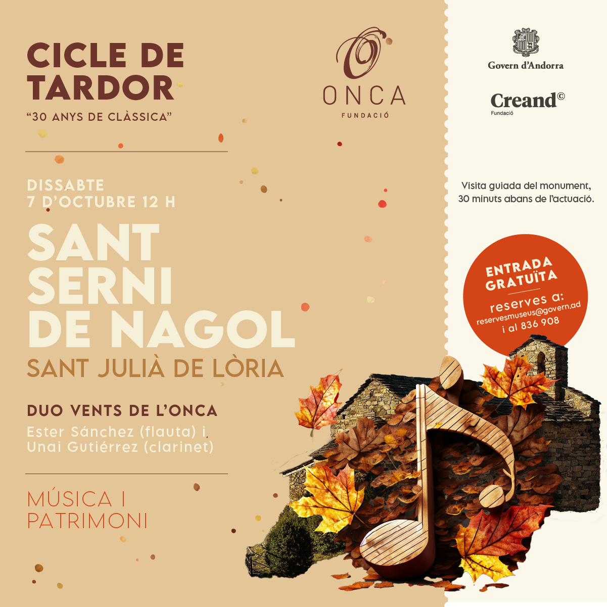 Cicle de tardor · "30 anys de Clàssica" 1 Cicle de tardor · “30 anys de Clàssica”