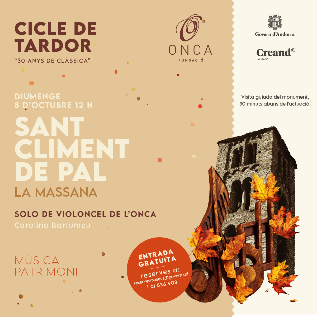 Cicle de tardor · "30 anys de Clàssica" 1 Cicle de tardor · “30 anys de Clàssica”