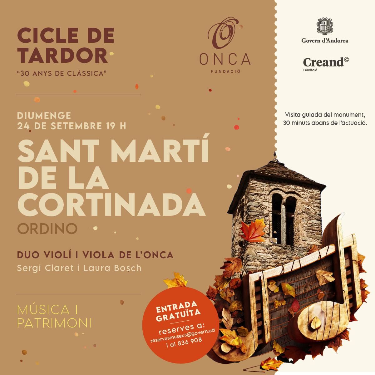 Cicle de tardor · "30 anys de Clàssica" 1 Cicle de tardor · “30 anys de Clàssica”