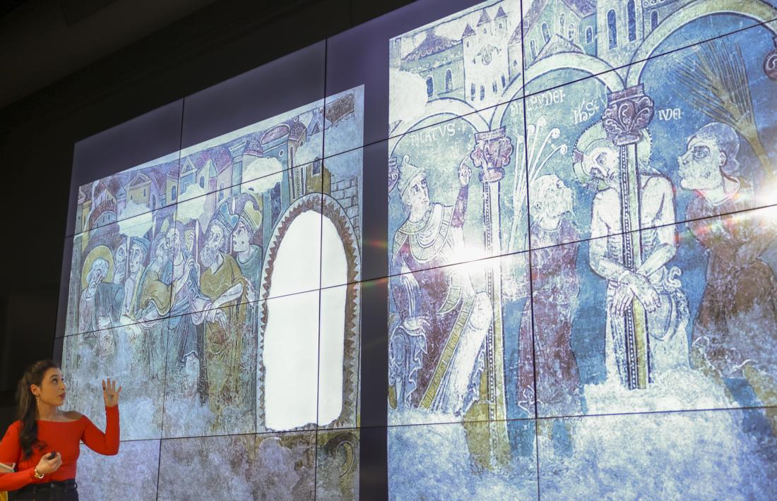 Pintures murals de l’església de Sant Esteve d’Andorra la Vella 1 Pintures murals de l’església de Sant Esteve d’Andorra la Vella